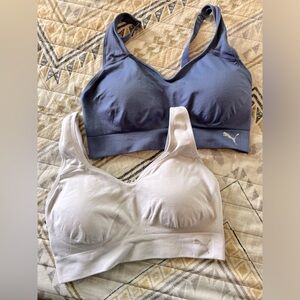 Puma sports bras size L
